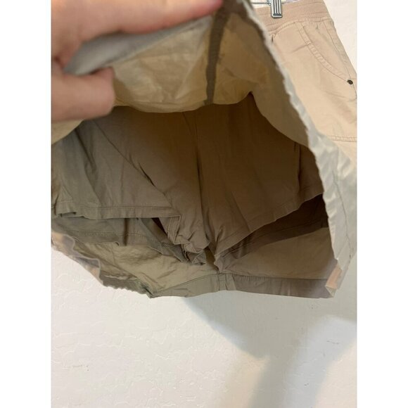Croft & Barrow Stretch Skort Beige Khaki Beachy Coastal Vibes Sz 14 - Picture 3 of 10